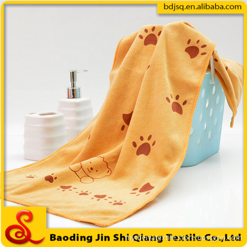 Wholesale 35*75cm microfiber hair towel printed microfiber towel